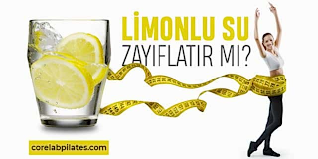 limonlu suyun zayflamaya faydası