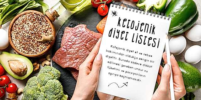 ketojenik diyet listesi haftalik