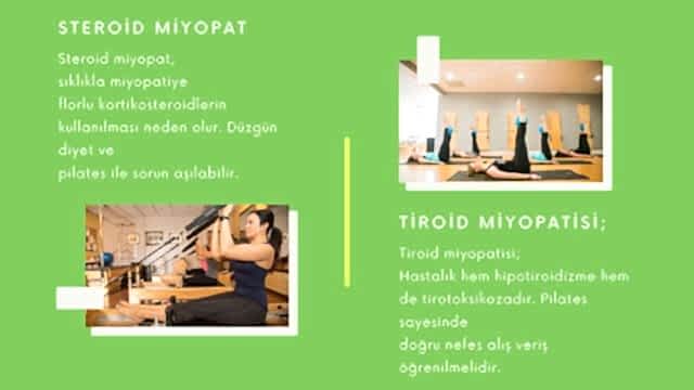 miyopati tedavisinde pilates
